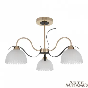 Люстра Arte Milano Napoli-327306 327306/3 FG+BK