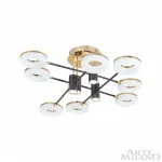 Светильник светодиодный Arte Milano Ferrara-71399 271399/8 BK/GD