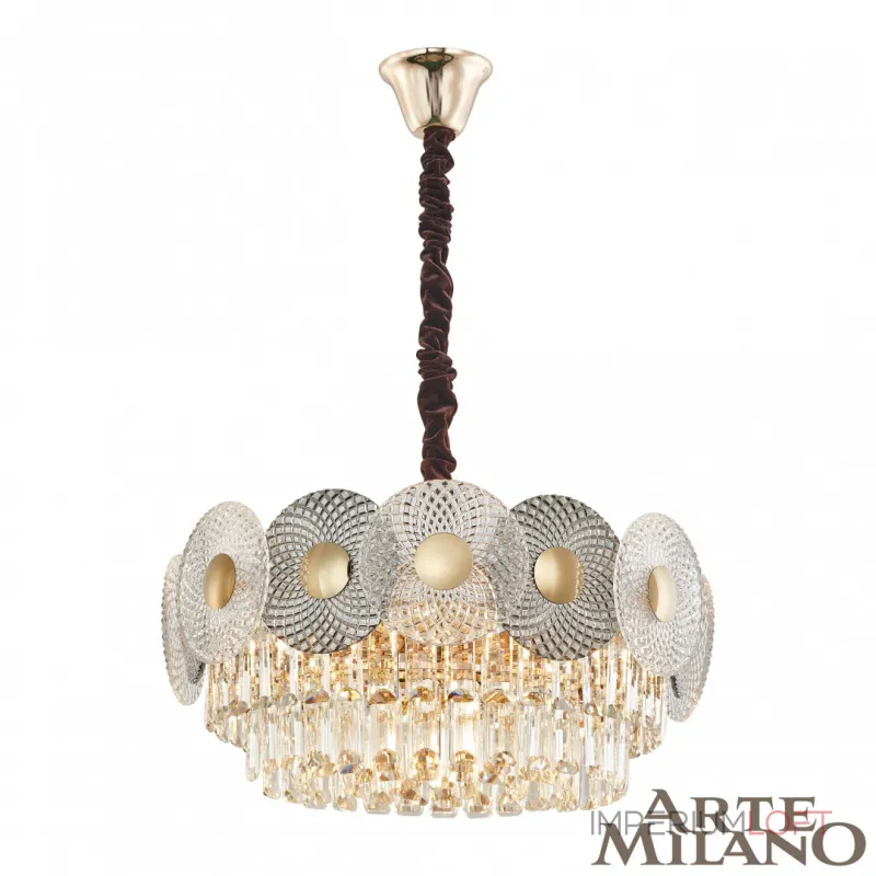 Подвесная люстра Arte Milano AM-1508B 1508B.D550.H250.E14.9 G