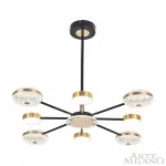 Люстра светодиодная Arte Milano Ferrara-72069 272069/8 BK/GD от ImperiumLoft