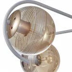 Потолочная люстра Arte Milano AMALFI-326208 326208/5+1 WH+FG
