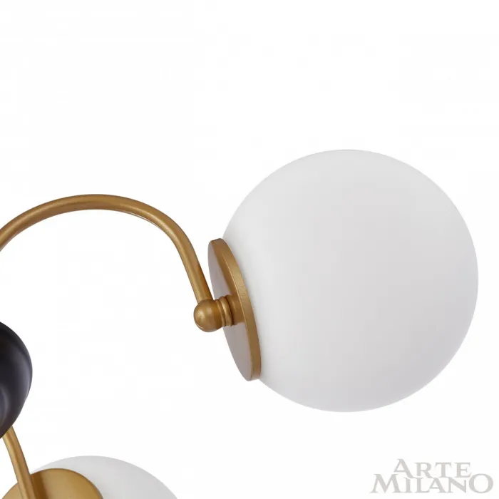 Люстра потолочная Arte Milano AM-Napoli 312066/D700/5 BS/BK от ImperiumLoft