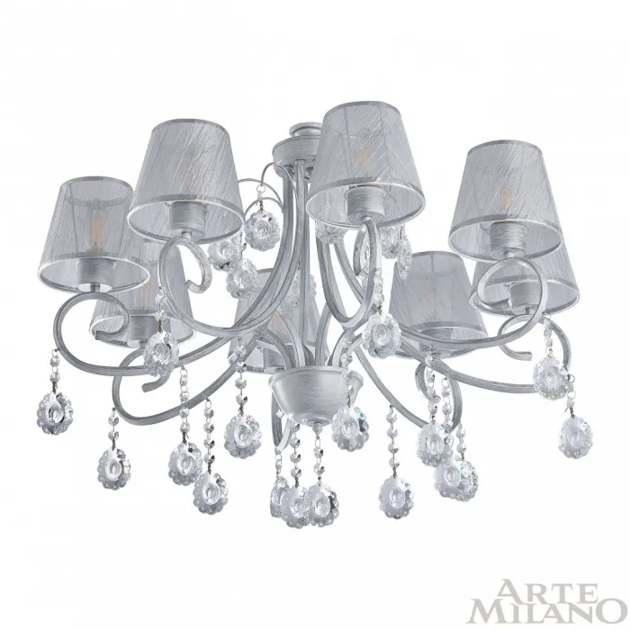 Люстра Arte Milano Amalfi-7146 337146/8 WT+SL от ImperiumLoft