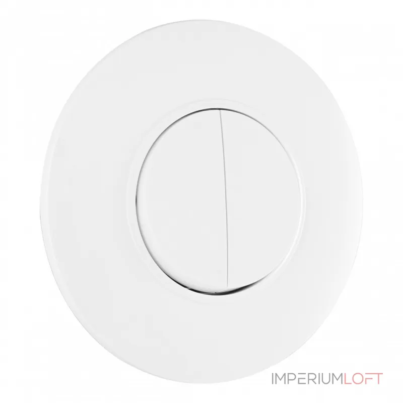 Выключатель круглый двухклавишный с рамкой Arte Milano SET08-1-30-2 white Выключатель круглый двухклавишный с рамкой Arte Milano SET08-1-30-2 white