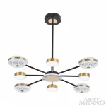Люстра светодиодная Arte Milano Ferrara-72069 272069/8 BK/GD от ImperiumLoft