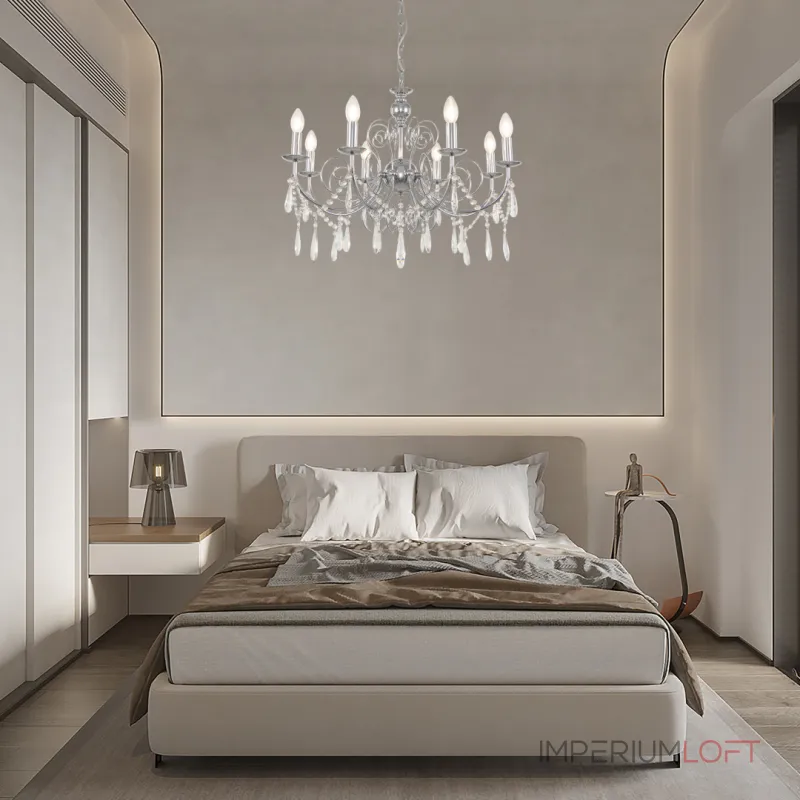 Подвесная люстра Arte Milano AM345620 345620/8 CR Подвесная люстра Arte Milano AM345620 345620/8 CR