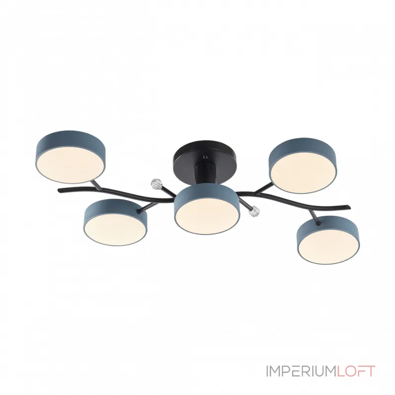 Светильник светодиодный Arte Milano Ferrara 256606/5 Bk/Gr