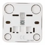 Розетка с заземлением и шторками, 16A 250V 310.40-1.white