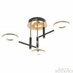 Потолочная люстра Arte Milano Ferrara-72999 272999/3 BK/GD