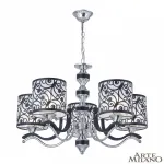 Люстра подвесная Arte Milano Florentia-4957 304957/5 Bk/Ni от ImperiumLoft
