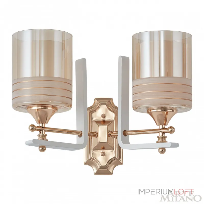 Бра Arte Milano Florentia-6087 306087/2W Wh/Gd