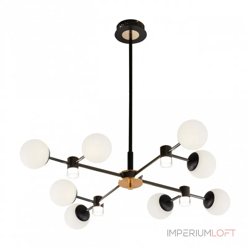Светильник светодиодный Arte Milano Ferrara-71040 277010/8 BK/GD