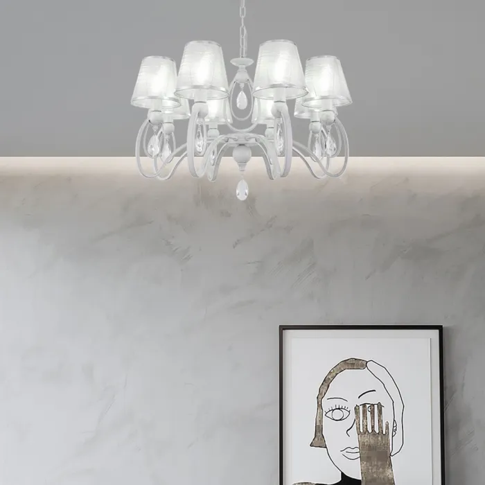 Люстра Arte Milano AM347203 347203/8 WT+SL от ImperiumLoft
