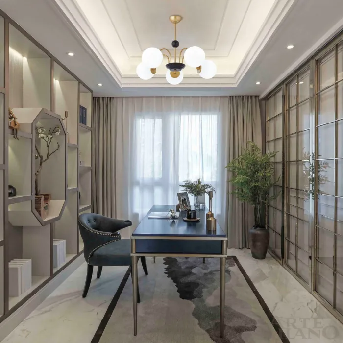 Люстра потолочная Arte Milano AM-Napoli 312066/D700/5 BS/BK от ImperiumLoft