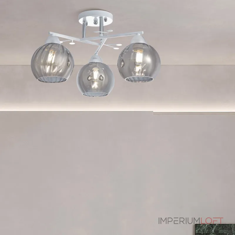 Потолочная люстра Arte Milano AMALFI-326508 326508/3 WH+CR