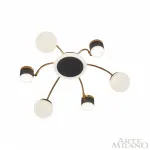 Потолочная люстра Arte Milano Ferrara-71040 272040/6 BK/GD