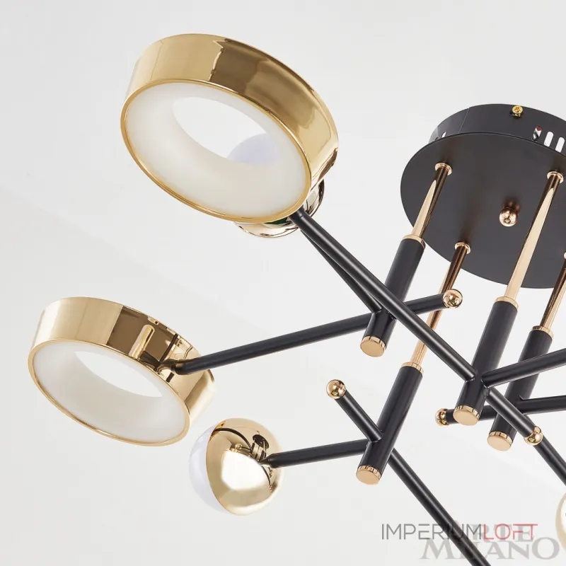 Светильник светодиодный Arte Milano Ferrara-73210 273299/8 BK/GD