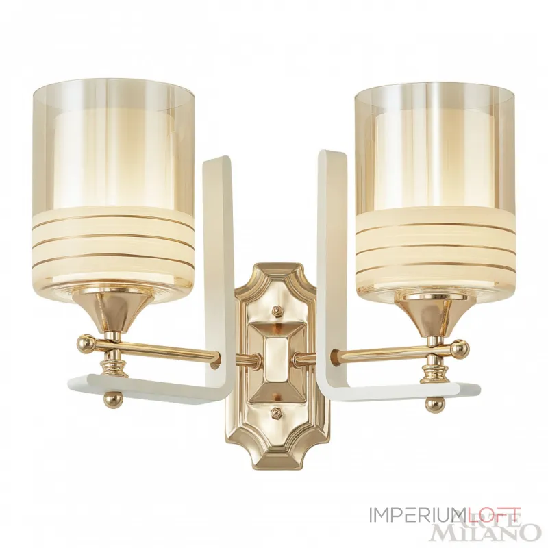 Бра Arte Milano Florentia-6087 306087/2W Wh/Gd