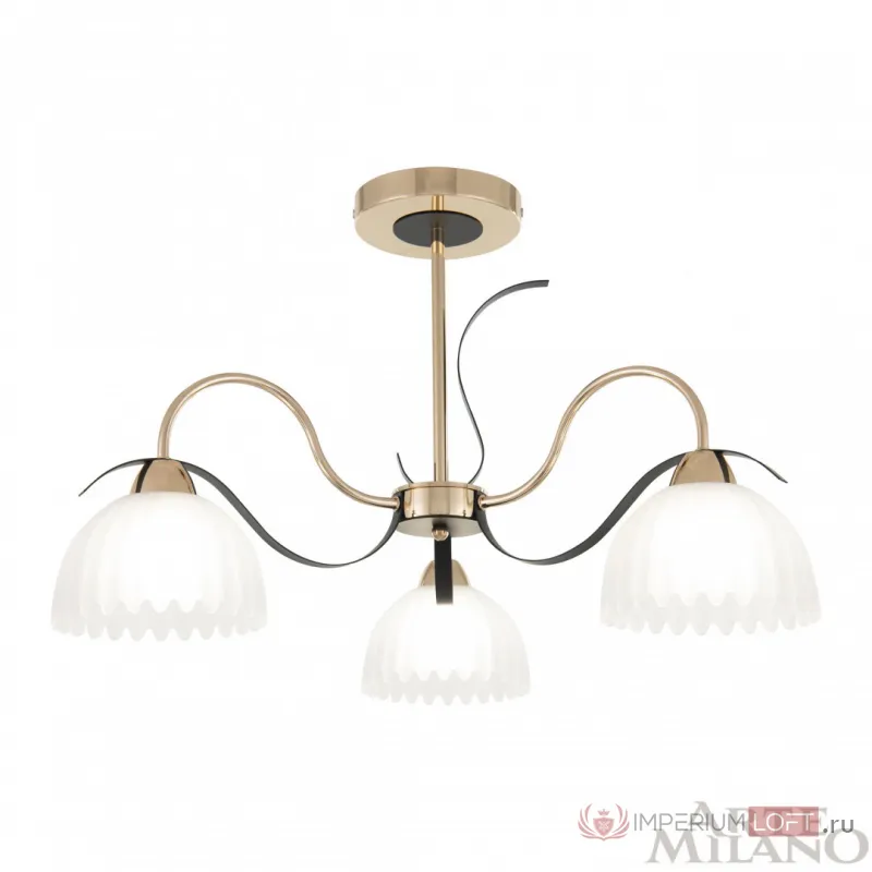 Люстра Arte Milano Napoli-327306 327306/3 FG+BK от ImperiumLoft