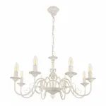 Подвесная люстра Arte Milano AM342620 342620/8 WT+G Подвесная люстра Arte Milano AM342620 342620/8 WT+G