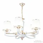 Подвесная люстра Arte Milano Florentia-2457 302457/5 Wh/Gd