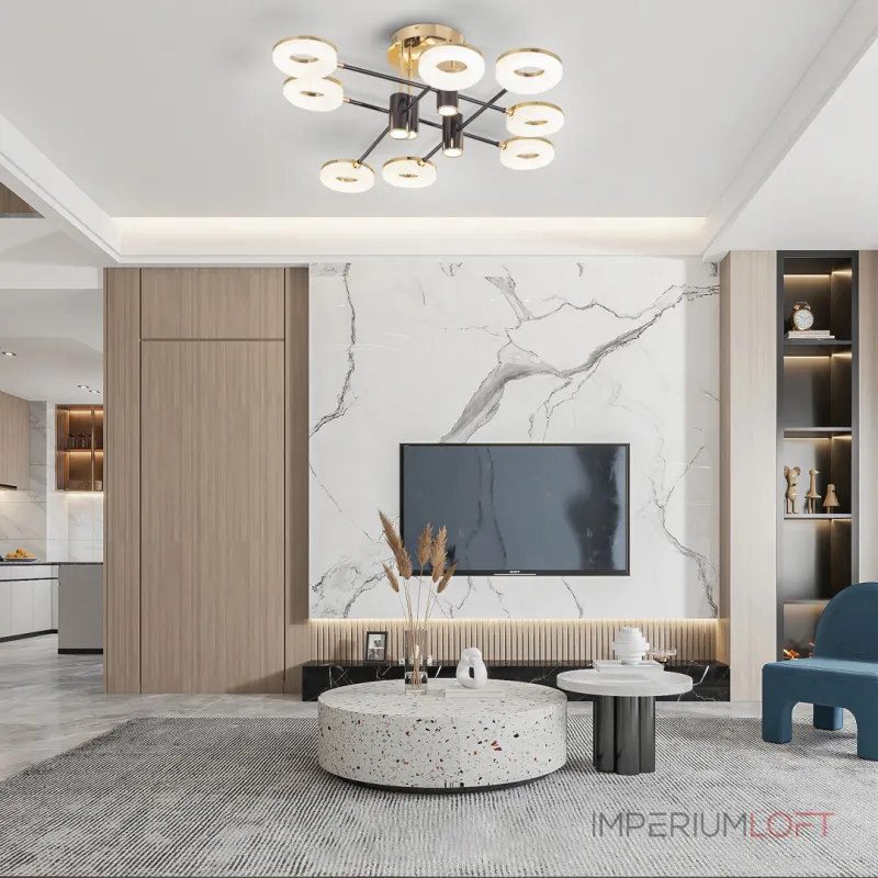 Светильник светодиодный Arte Milano Ferrara-71399 271399/8 BK/GD