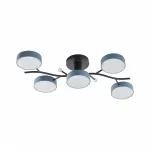 Светильник светодиодный Arte Milano Ferrara 256606/5 Bk/Gr
