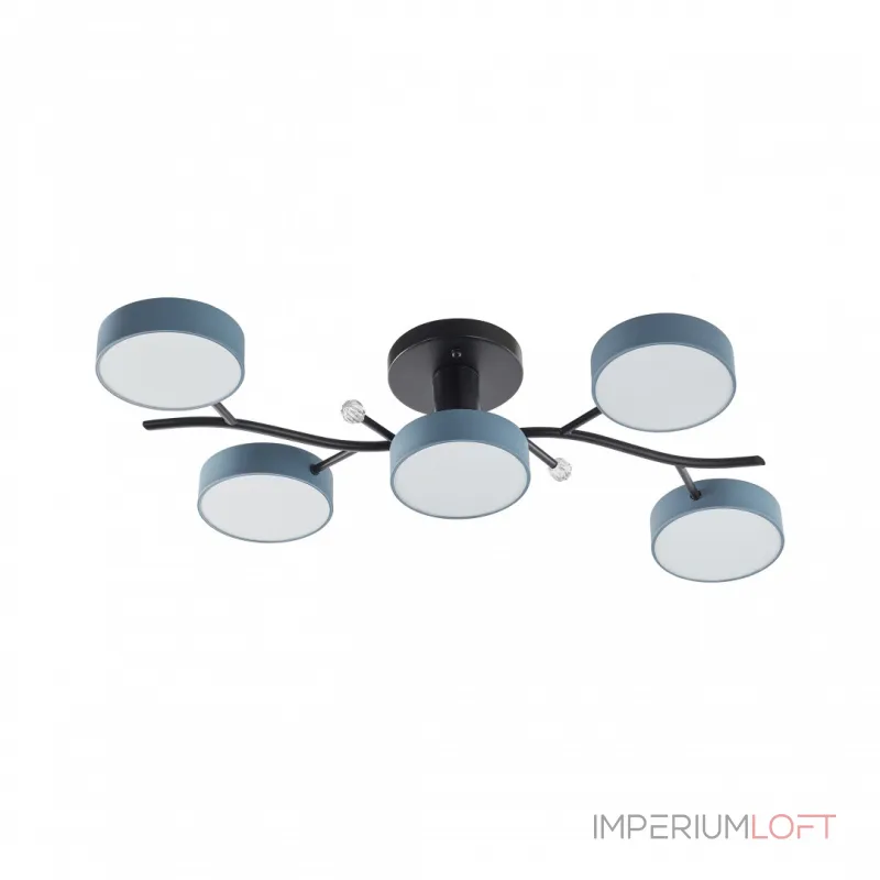 Светильник светодиодный Arte Milano Ferrara 256606/5 Bk/Gr