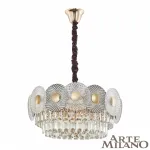Подвесная люстра Arte Milano AM-1508B 1508B.D550.H250.E14.9 G