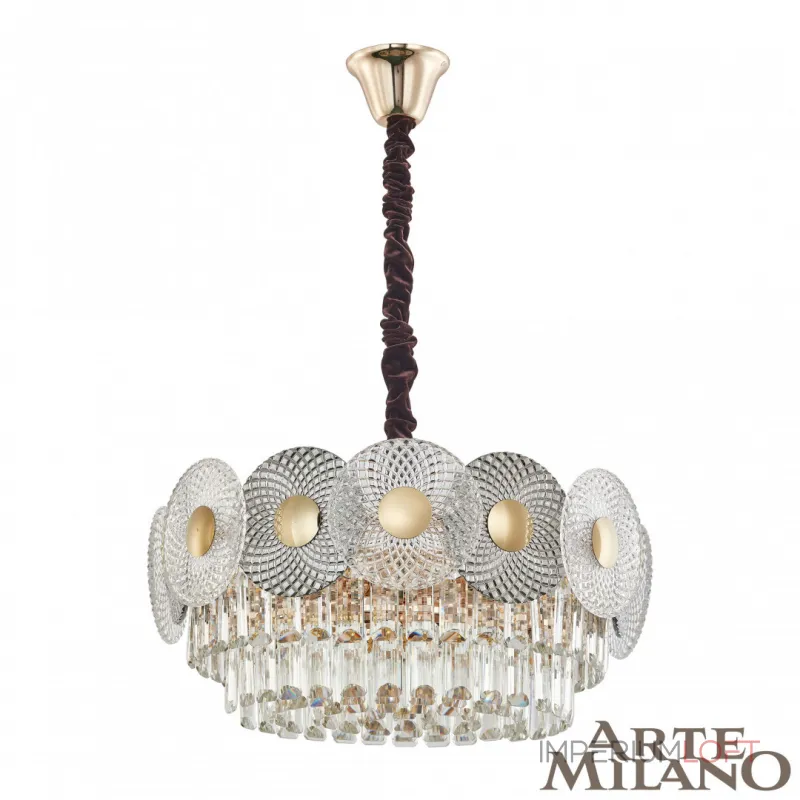 Подвесная люстра Arte Milano AM-1508B 1508B.D550.H250.E14.9 G