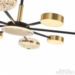 Люстра светодиодная Arte Milano Ferrara-72069 272069/8 BK/GD от ImperiumLoft