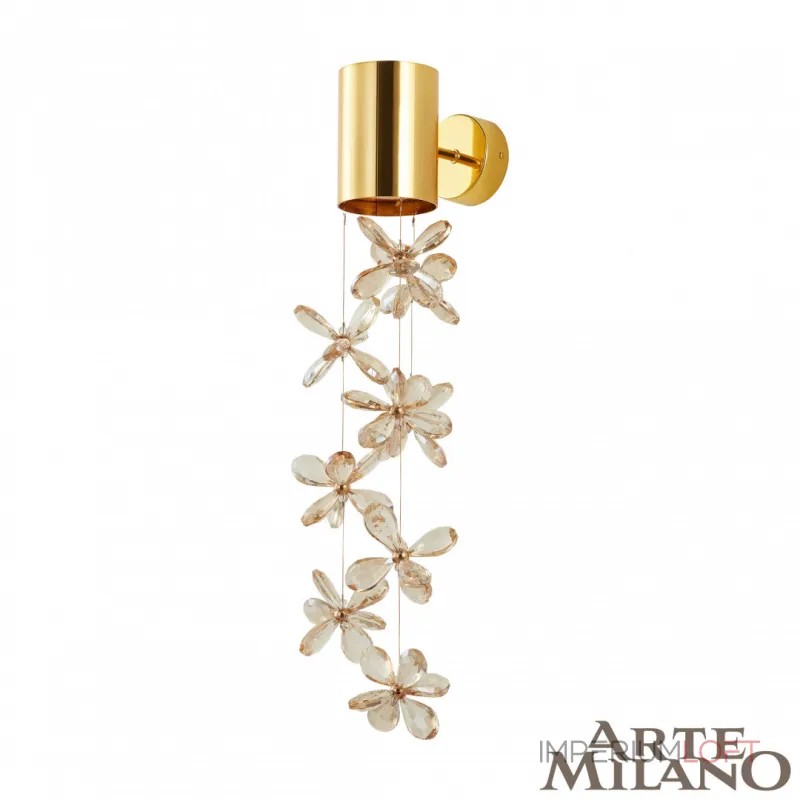 Настенный светильник светодиодный Arte Milano AM-11952B 21952B.D90.H600.LED G