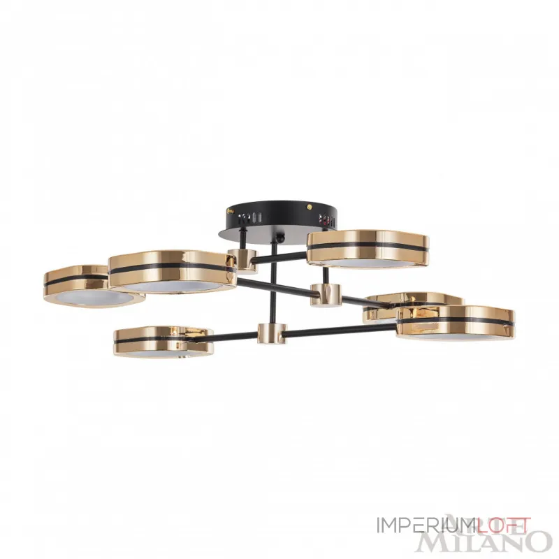 Светильник светодиодный Arte Milano Ferrara-71040 277999/6 BK/GD