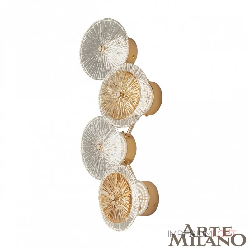Настенный светильник светодиодный Arte Milano AM-1252B 4.1252B.D250.H500.LED G