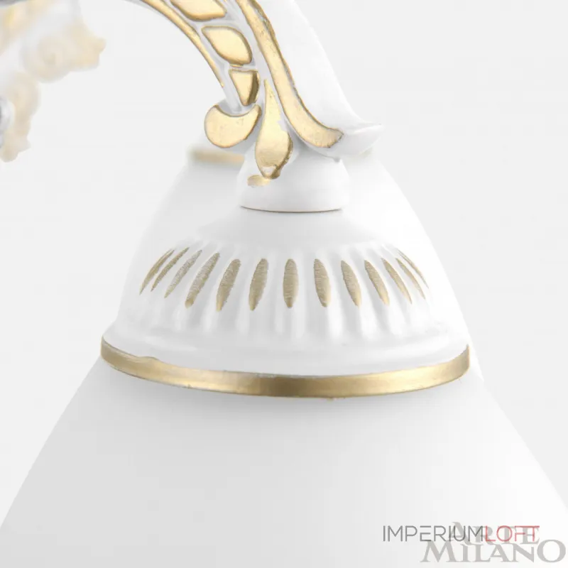 Подвесная люстра Arte Milano AM340837 340837/5 WT+G Подвесная люстра Arte Milano AM340837 340837/5 WT+G