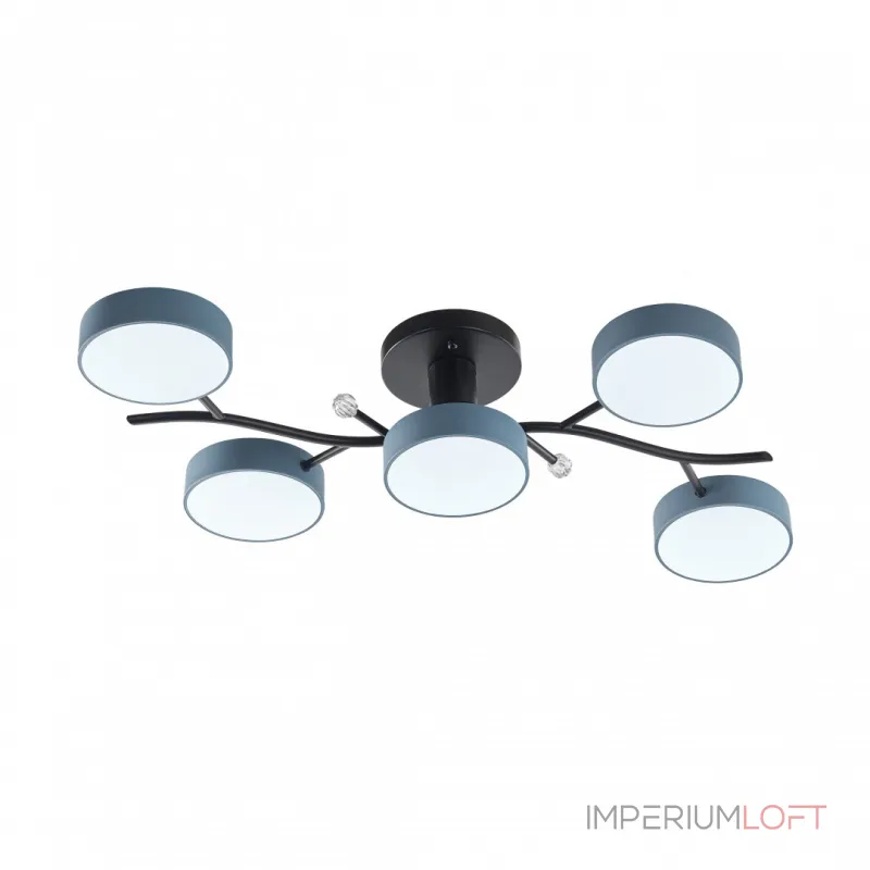 Светильник светодиодный Arte Milano Ferrara 256606/5 Bk/Gr