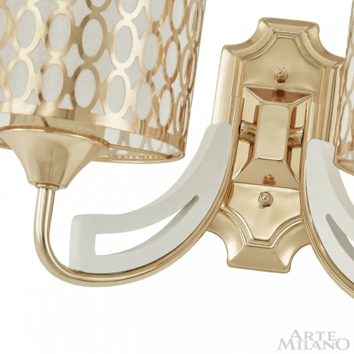 Бра Arte Milano Florentia-3387 303387/2W Wh/Gd от ImperiumLoft