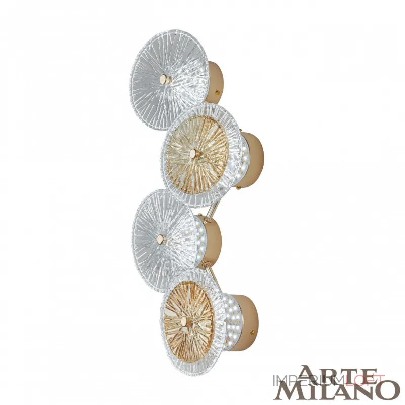 Настенный светильник светодиодный Arte Milano AM-1252B 4.1252B.D250.H500.LED G