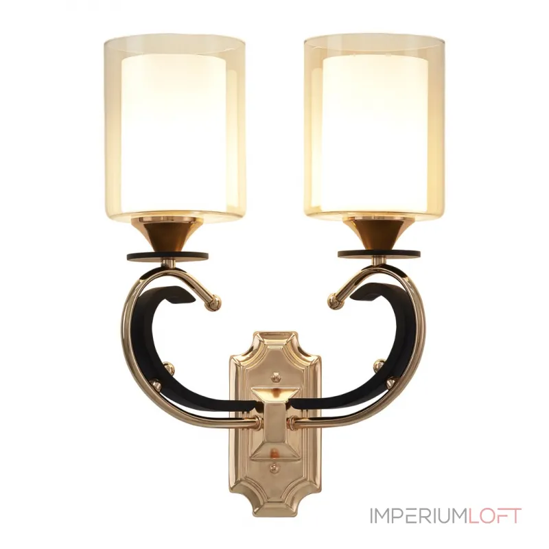 Бра Arte Milano Florentia-2237 302237/2W Bk/Gd