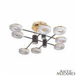 Светильник светодиодный Arte Milano Ferrara-71399 271399/8 BK/GD