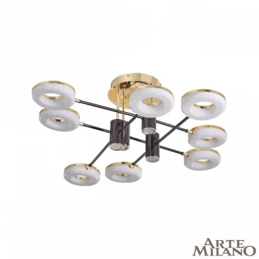 Светильник светодиодный Arte Milano Ferrara-71399 271399/8 BK/GD