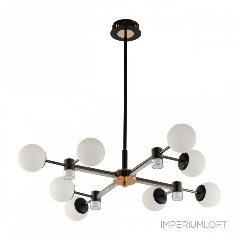 Светильник светодиодный Arte Milano Ferrara-71040 277010/8 BK/GD