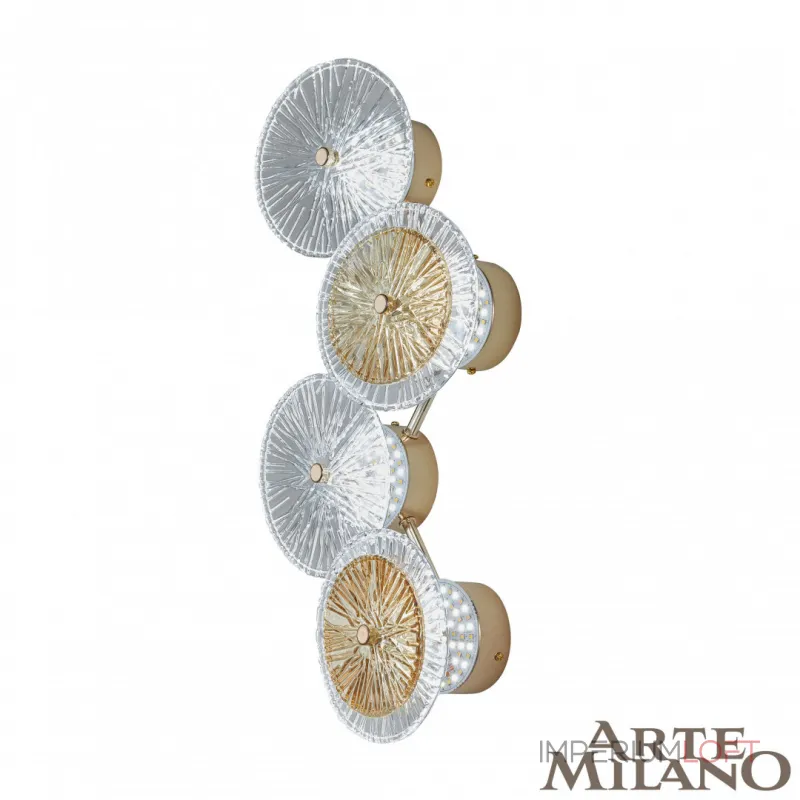 Настенный светильник светодиодный Arte Milano AM-1252B 4.1252B.D250.H500.LED G
