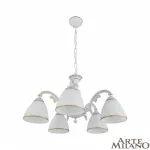 Подвесная люстра Arte Milano AM340837 340837/5 WT+G
