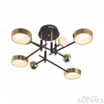 Светильник светодиодный Arte Milano Ferrara-73210 273299/8 BK/GD