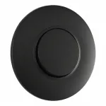 Выключатель круглый одноклавишный с рамкой Arte Milano SET08-1-30-1 black