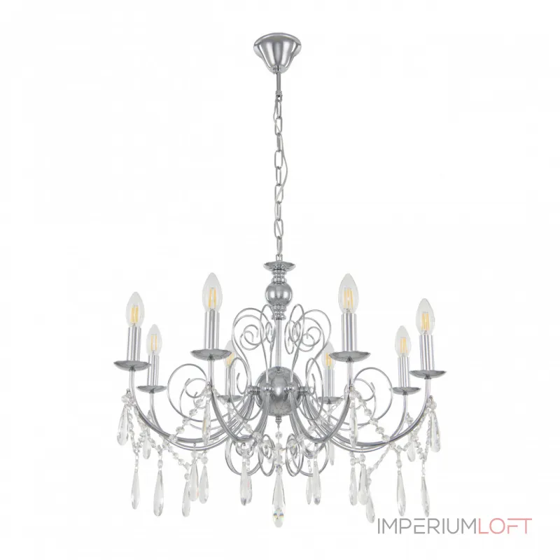 Подвесная люстра Arte Milano AM345620 345620/8 CR Подвесная люстра Arte Milano AM345620 345620/8 CR