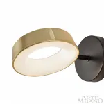 Бра светодиодный Arte Milano Ferrara-71079 271079/1B BK/GD