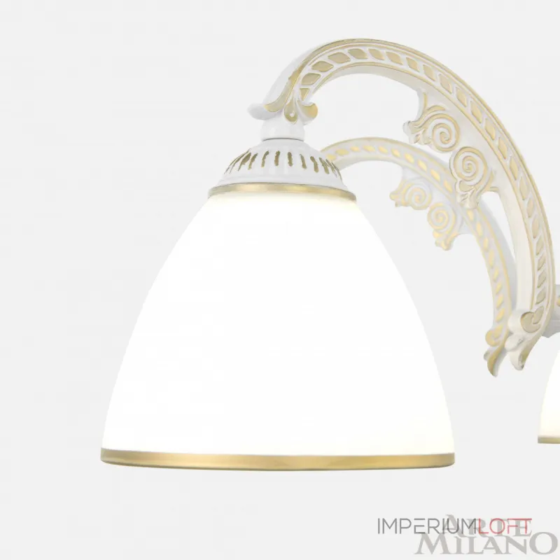 Подвесная люстра Arte Milano AM340837 340837/5 WT+G Подвесная люстра Arte Milano AM340837 340837/5 WT+G