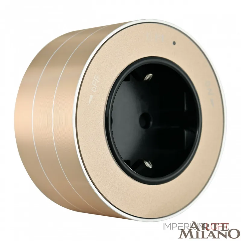 Трековая розетка, 16A 250V 380011TS/ES Gold от ImperiumLoft